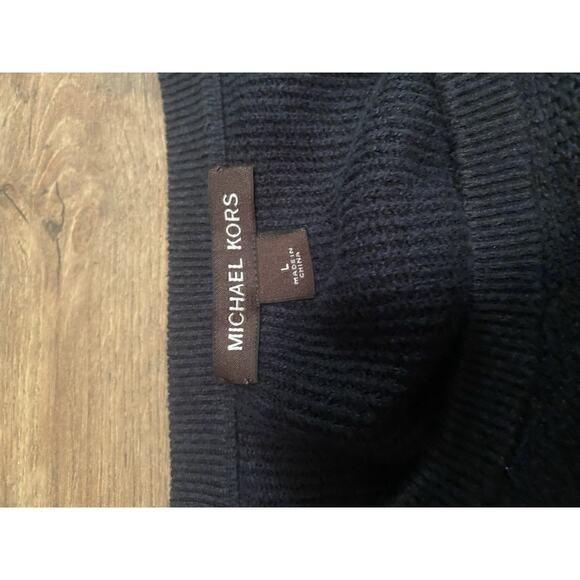 Michael Kors knitted pullover sweater men’s size large - Picture 2 of 5